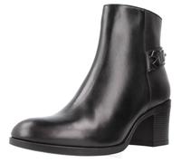 Geox D New Asheel, Stivale alla Caviglia Donna, Nero, 36.5 EU