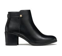 Geox D New Asheel, Stivale alla Caviglia Donna, Nero, 36 EU