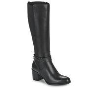 Geox D New Asheel, Stivali Alti al Ginocchio Donna, Nero, 41 EU