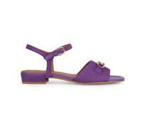 Geox Women's D New Eraklia 15 Flat Sandal, Viola, 38.5 EU