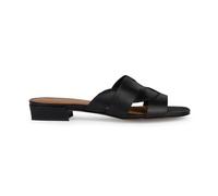 Geox D New Eraklia 15a, Sandalo Scorrevole Donna, Nero, 37 EU