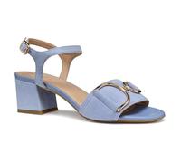 Geox D New ERAKLIA 50 B, Sandalo con Tacco Donna, Lt Blue, 37.5 EU