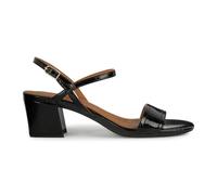 Geox D New Eraklia 50, sandali con tacco da donna, Nero, 38 EU