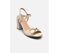Geox D New ERAKLIA 80 A, Sandalo con Tacco Donna, Papyrus, 41 EU