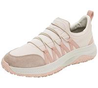 Geox D Oliviera + Grip A, Scarpe da Ginnastica Donna, Lt Sand Nude, 38 EU