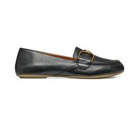 Geox D Palmaria J, Loafer Flat Donna, Nero, 35 EU