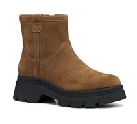 Geox D Pluette, Stivale alla Caviglia Donna, Fango, 39 EU