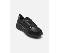 Geox Scarpe da Ginnastica D PLUMMERY da Donna, Nero, 41 EU, Nero, 41 EU