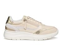 Geox D PLUMMERY E Sneaker, Papyrus/LT Sand, 38 EU
