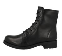 Geox D Rawelle E, Stivale alla Caviglia Donna, Nero, 34.5 EU