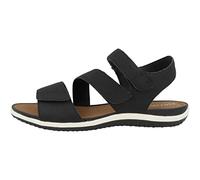 Geox D Sandal Vega, Donna, Black, 38 EU