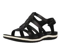 GEOX Sandalo 'Vega' nero / bianco, Taglia 42