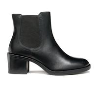 Geox D Serilda 60, Stivale alla Caviglia Donna, Nero, 37 EU
