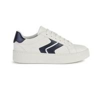 Geox D Skyely A, Scarpe da ginnastica Donna, Optic White Dk Avio, 41 EU