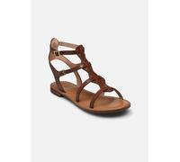 Geox D Sozy S B, Sandali Piatti Donna, Marrone, 38 EU