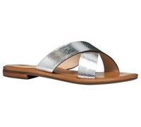 Geox D Sozy S H, Sandalo Scorrevole Donna, Silver, 36 EU