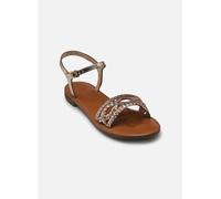 Geox D SOZY S A, Sandalo Scorrevole Donna, Lt Gold, 39 EU