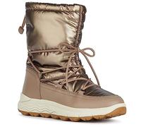 Geox D Spherica 4x4 B Abx, Caviglia barca Donna, Tortora Scuro, 41 EU