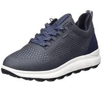 Geox D Spherica 4x4 B Abx, Sneakers Donna, Dk Jeans Lt Grey, 39 EU