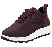 Geox D Spherica 4x4 B Abx, Sneakers Donna, Mahogany Wine, 40 EU
