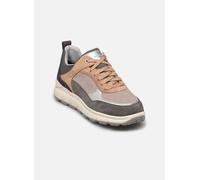 Geox D Spherica 4x4 B ABX, Scarpe da Ginnastica Donna, Dk Grey Dk Purple, 37 EU