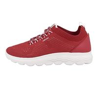 Geox D Spherica A, Sneakers Donna, Rosso Red, 37 EU