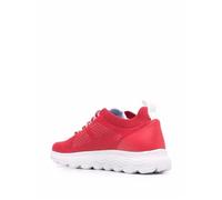 Geox D Spherica A, Sneakers Donna, Rosso Red, 37 EU