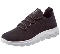 Geox D Spherica C, Sneakers Donna, Nero (Black), 42 EU