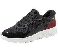 Geox D Spherica D, Scarpe da Ginnastica Donna, Nero (Black D25), 36 EU