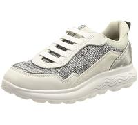 Geox D Spherica D, Sneakers Donna, Bianco (White), 37 EU