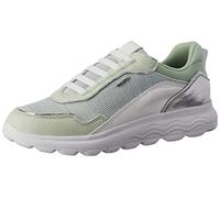Geox D Spherica D, Sneakers Donna, Verde/Bianco (Mint/White), 36 EU