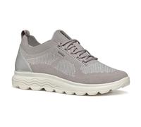 Geox D SPHERICA E - Scarpe da Ginnastica Donna, Rock/Silver,