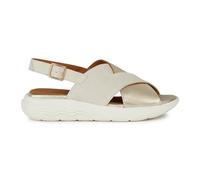 Geox D Spherica Ec5 C, Sandali Sportivi Donna, Lt Sand Lt Gold, 38 EU