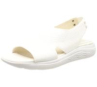 Geox D Spherica Ec5 D, Sandali Donna, Bianco (White), 38 EU