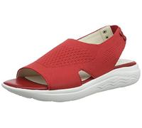 Geox D Spherica Ec5 D, Sandali Donna, Rosso (Red), 38 EU