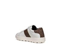 GEOX Scarpe Spherica Ecub-1 Donna Bianco/marrone Scuro Bianco/marrone Scuro 39