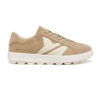 Geox Donna D SPHERICA ECUB-1 B Sneaker, Cream/Papyrus, 38 EU