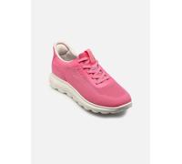 Geox Spherica Plus D557MA Sneaker Donna,Fucsia,Sistema Fastin Hands-Free,Traspirante con Suola Microforata (Fuxia, Sistema Taglie Calzature EU, Adulto, Numero, Media, 37)
