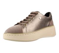 Geox Scarpe da Ginnastica da Donna, D SUNNETTY, Beige, 38 EU, Beige., 38 EU