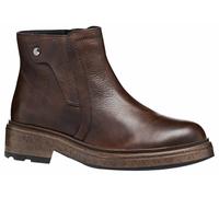 Geox D Swelen, Stivale alla Caviglia Donna, Marrone Scuro, 39 EU
