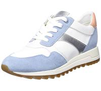 Geox D Tabelya, Scarpe da Ginnastica, Lt Sky White, 36 EU