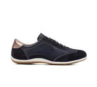 Geox D Vega A, Scarpe da Ginnastica Donna, Blu Navy, 34.5 EU