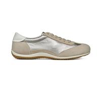 Geox D Vega A, Scarpe da Ginnastica Donna, Lt Taupe Lt Gold, 38 EU