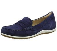 Geox D Vega Moc A - Mocassini Donna, (Blue C4000), 35 EU