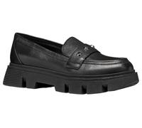 Geox D Vilde, Mocassino Donna, Nero, 41 EU