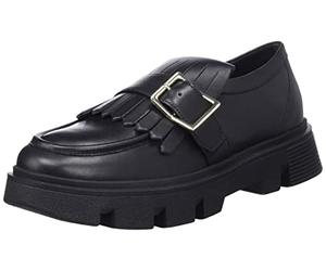 Geox D Vilde N, Mocassini Donna, Nero (Black), 39 EU