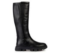 Geox D Vilde, Stivali Alti al Ginocchio Donna, Nero, 39 EU