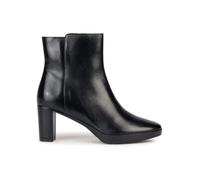 Geox D Walk Pleasure 60 C, Tronchetti da Donna in Pelle con Tacco (Nero, numeric_36)