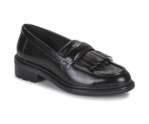 Geox D Walk Pleasure C, Mocassini da Donna in Pelle con Frange