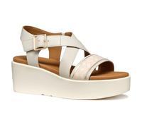 Geox D XAND 2.2S A, Sandalo con Zeppa Donna, Lt Sand, 36 EU